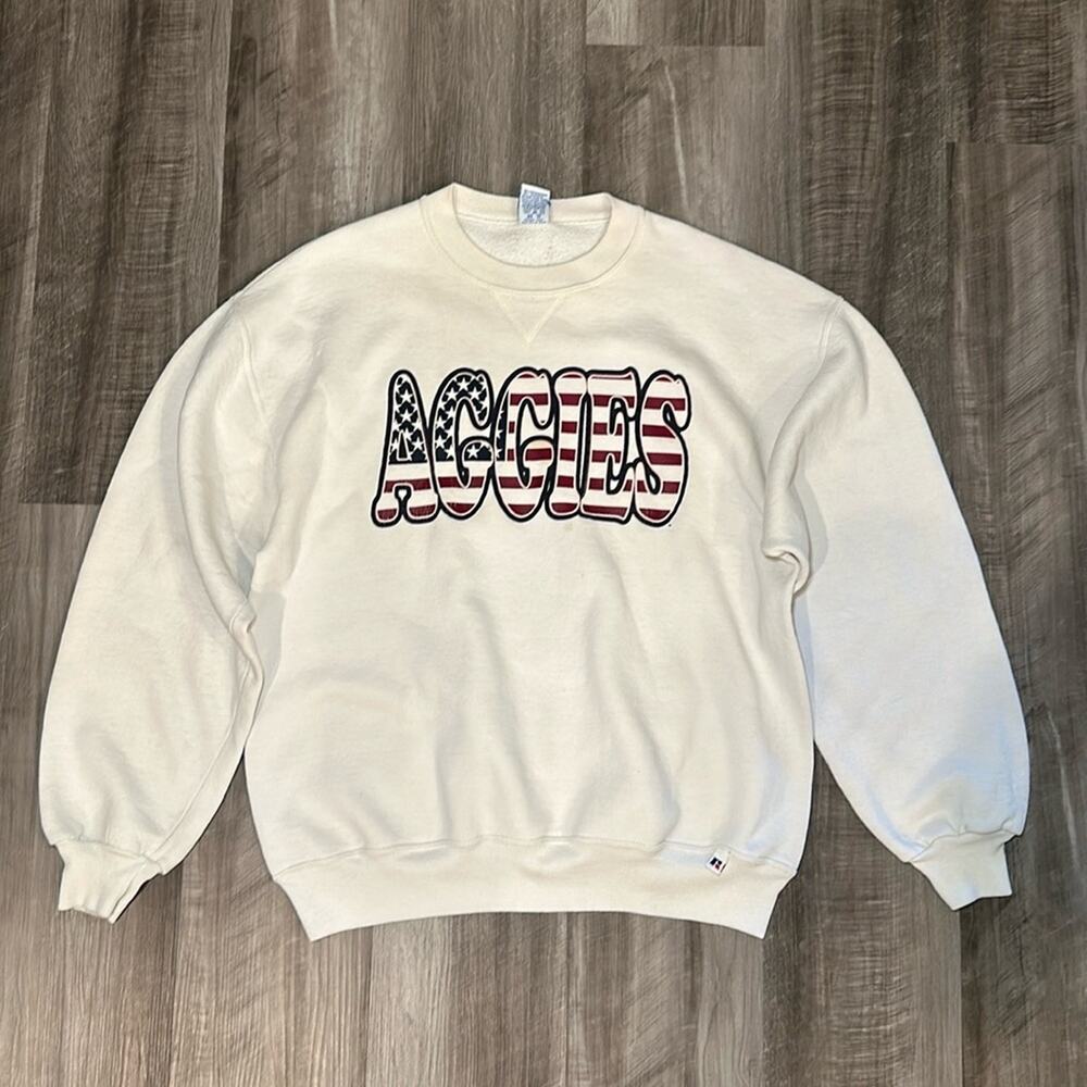 Texas A&M Aggies Russell Athletic Vintage Sweatshirt - XL